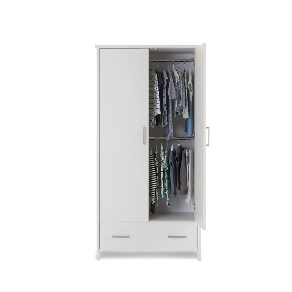 OBABY Nika 3 Piece Room Set - White Wash