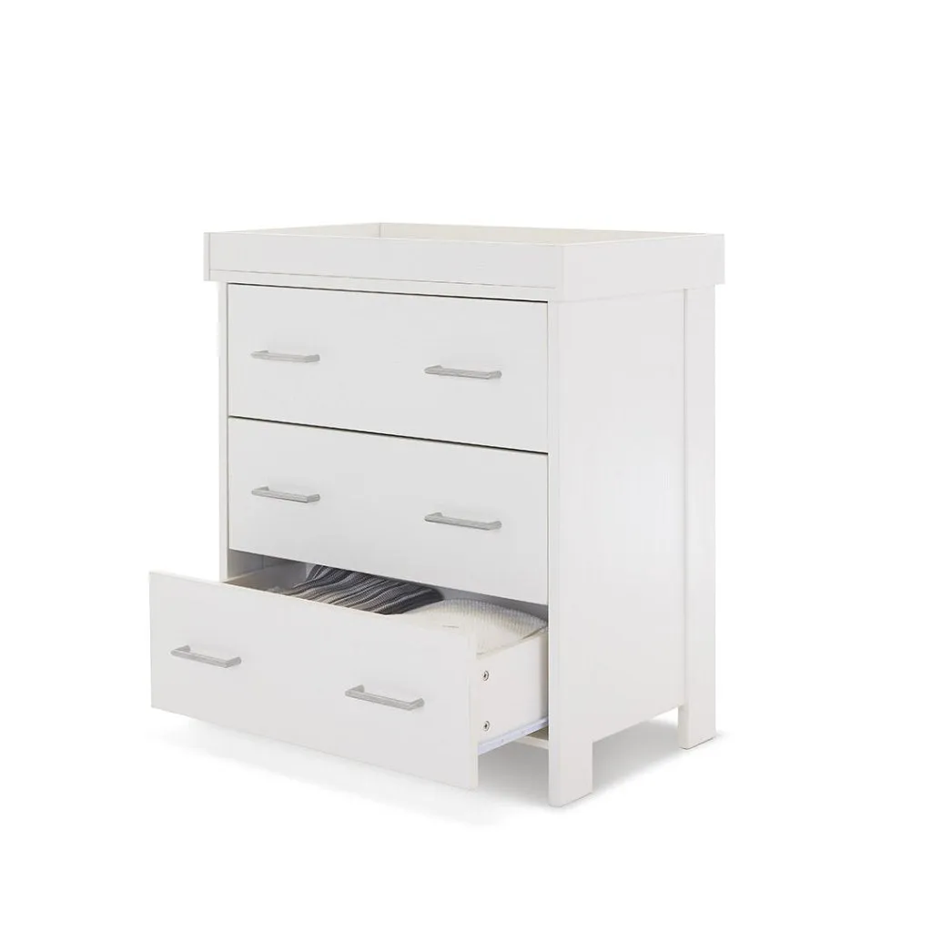 OBABY Nika 3 Piece Room Set - White Wash