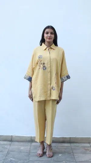 Ochre Drawstring Lounge Pants
