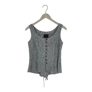 Olars Ulla loppan linen top, stripes | woman S