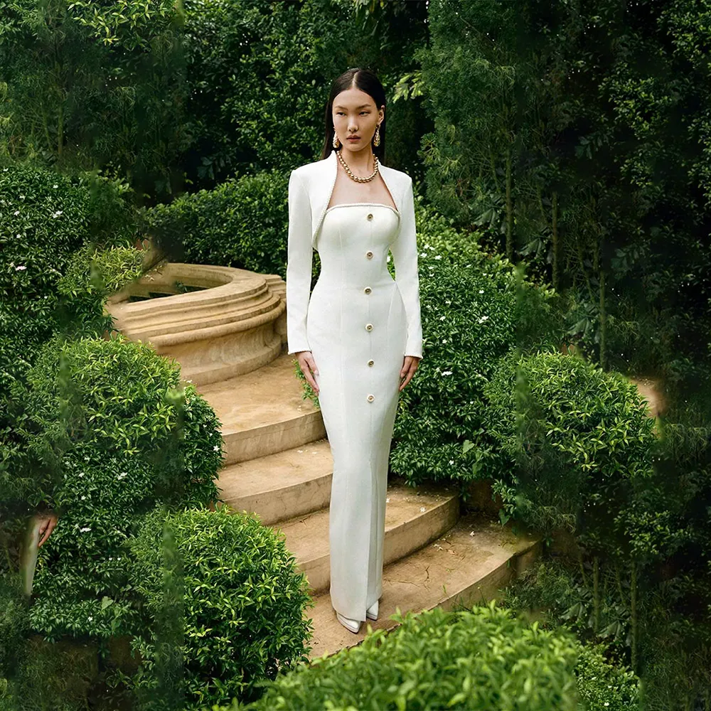 Old Money Long Body Dress