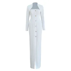 Old Money Long Body Dress