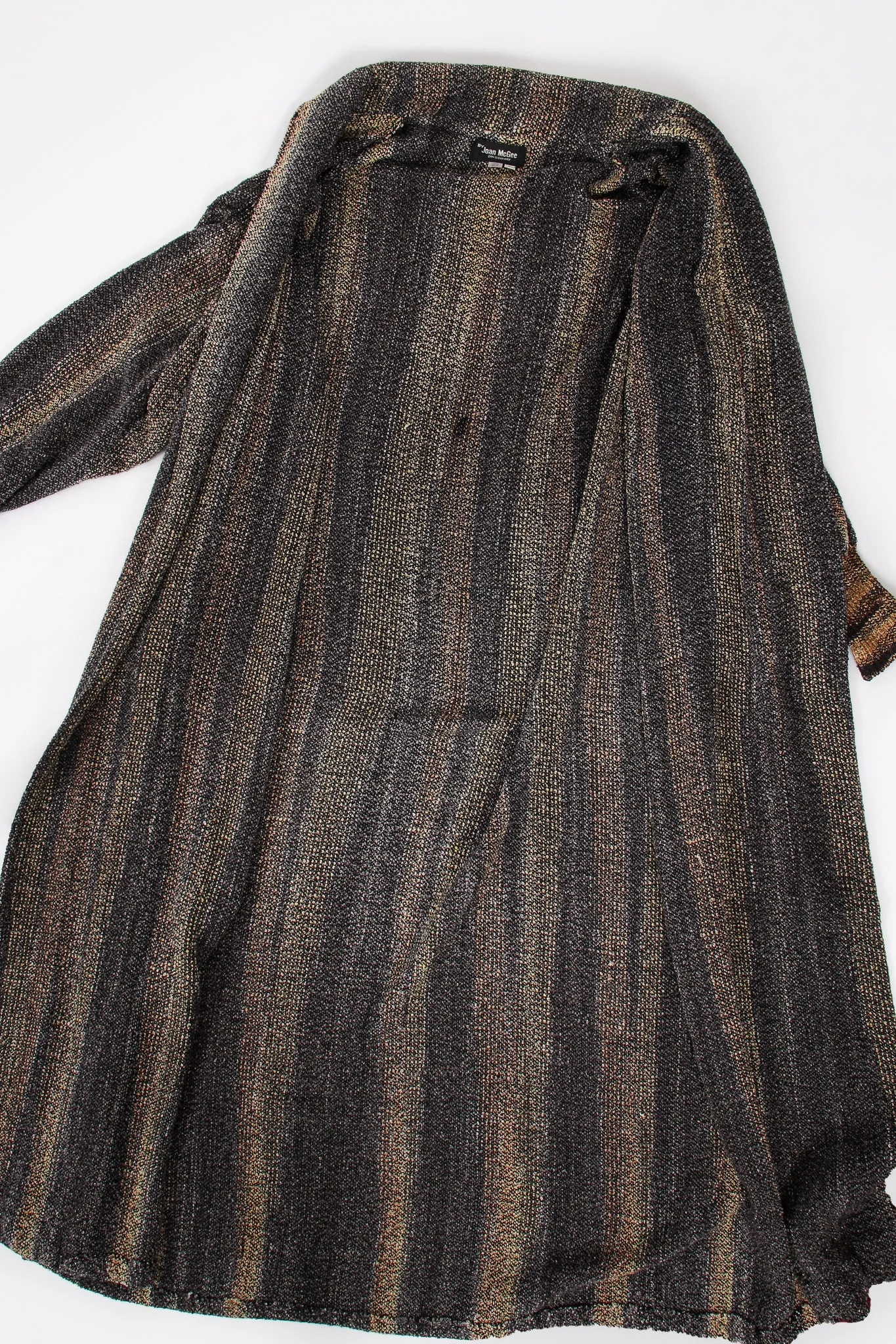 Ombré Stripe Silk Chenille Duster