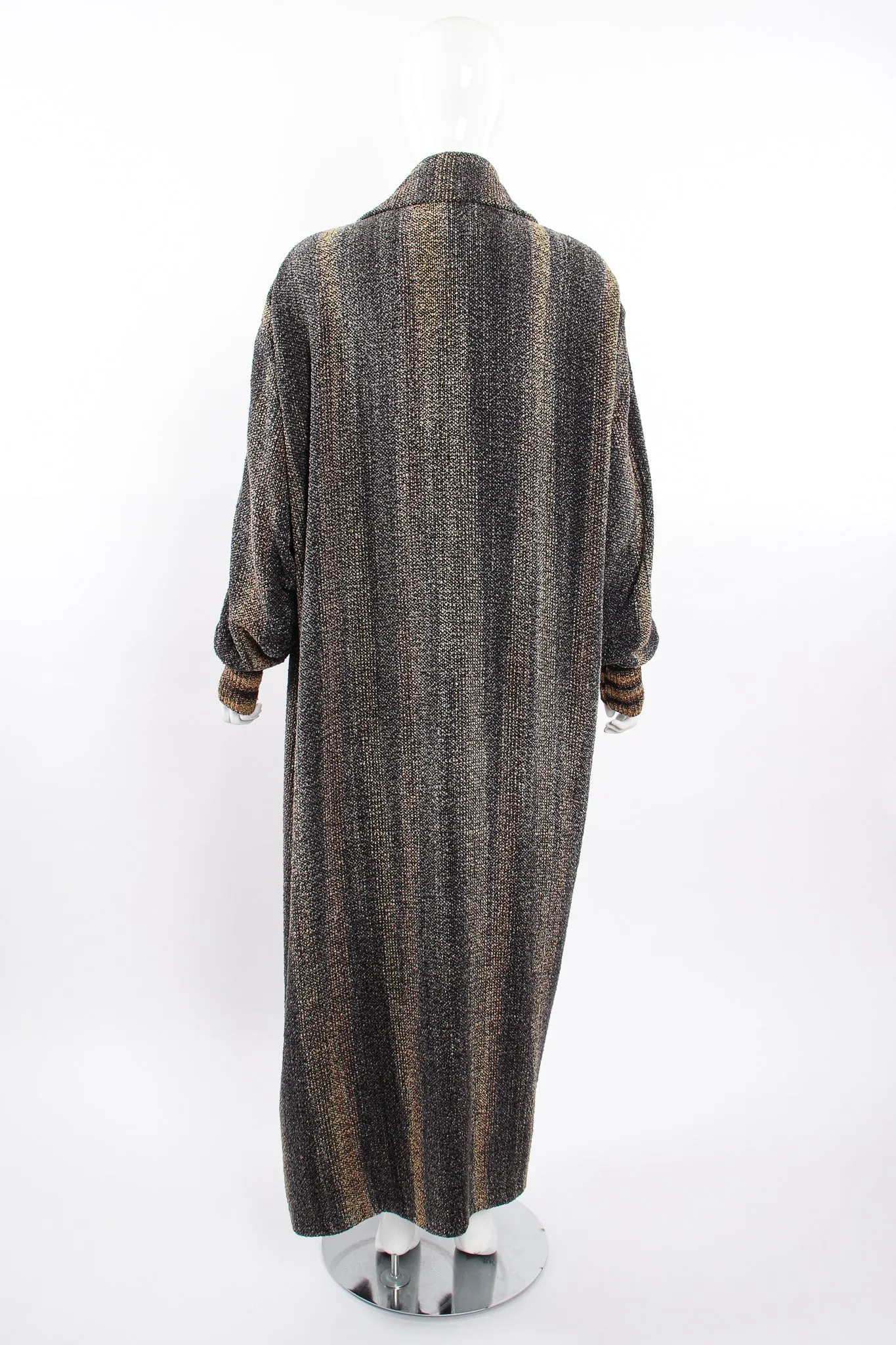 Ombré Stripe Silk Chenille Duster