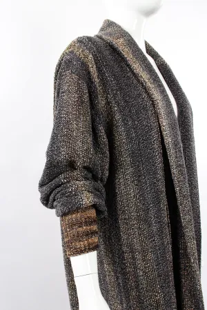 Ombré Stripe Silk Chenille Duster