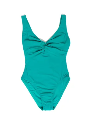 One Piece Underwire Knot Twist In Sea
