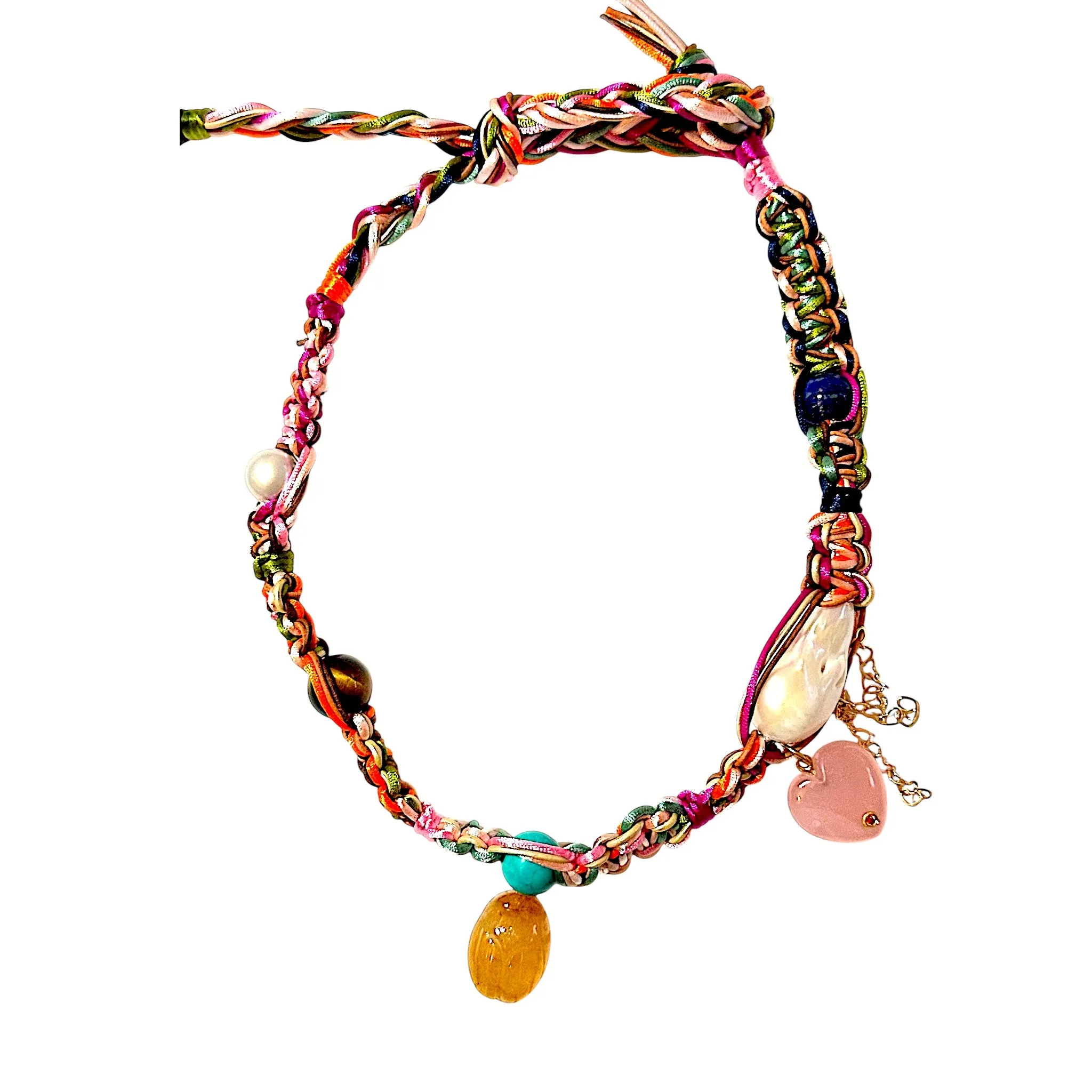 ORANGA IN LOVE SCARAB ROCKER CHOKER
