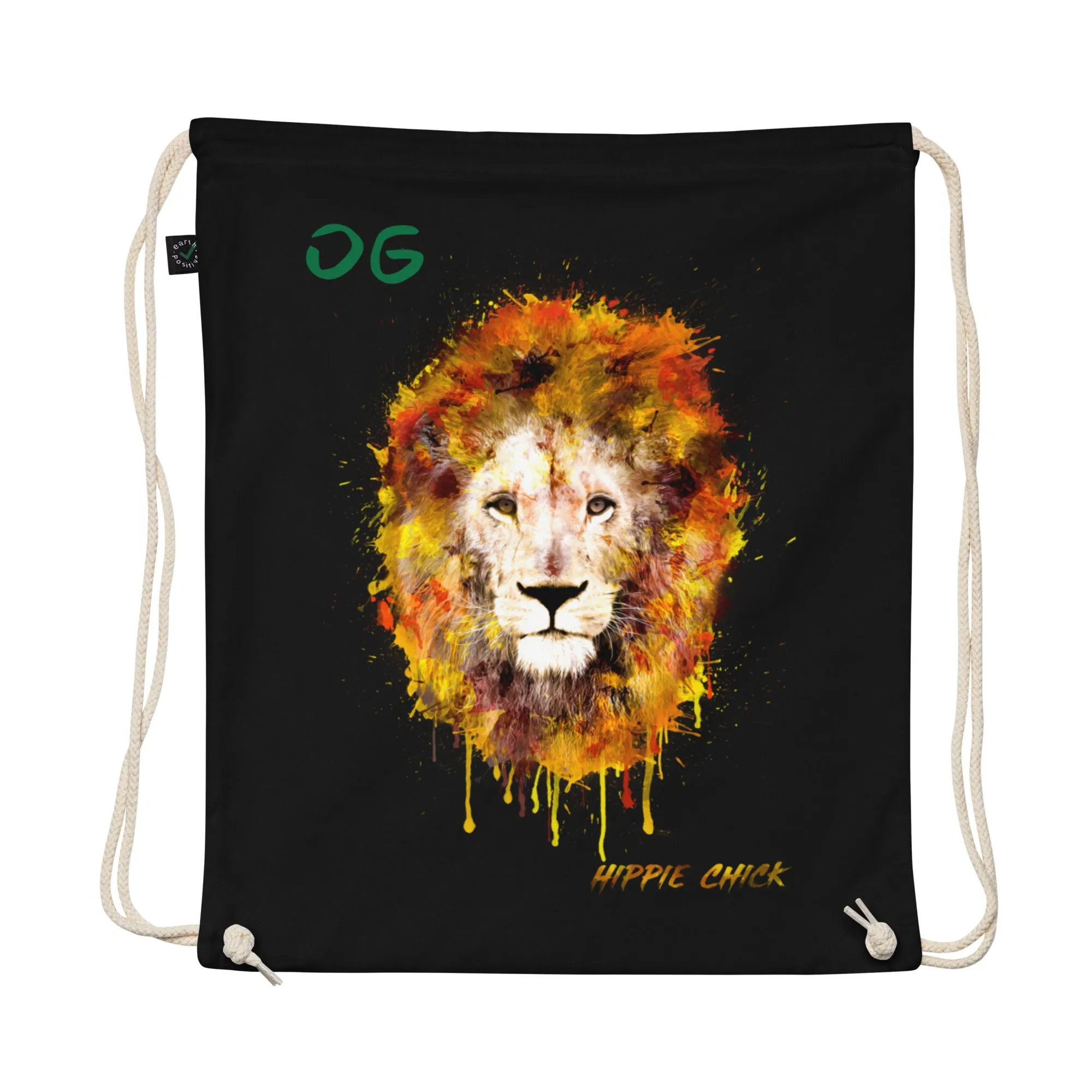 Organic Cotton Drawstring Bag - Jewel OG