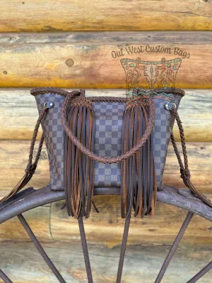 Out West Neverfull MM Damier Ebene Revamp
