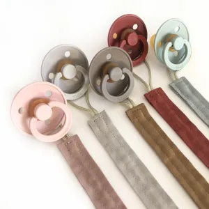 Pacifier Clip | Cotton Linen