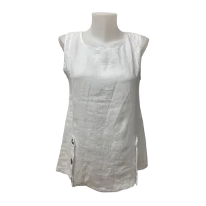 Papa Fashions Italy Top White