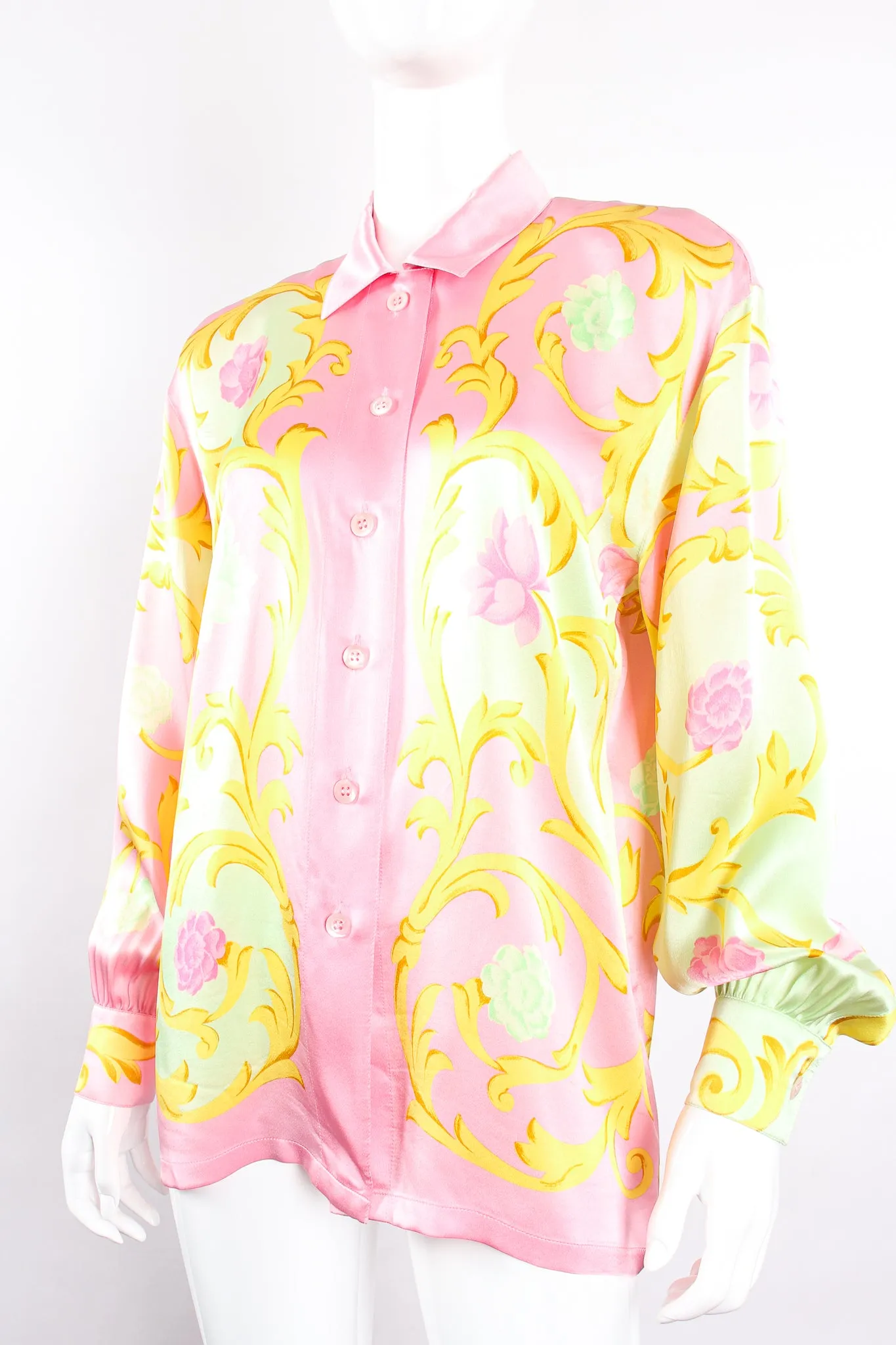 Pastel Baroque Blossom Shirt