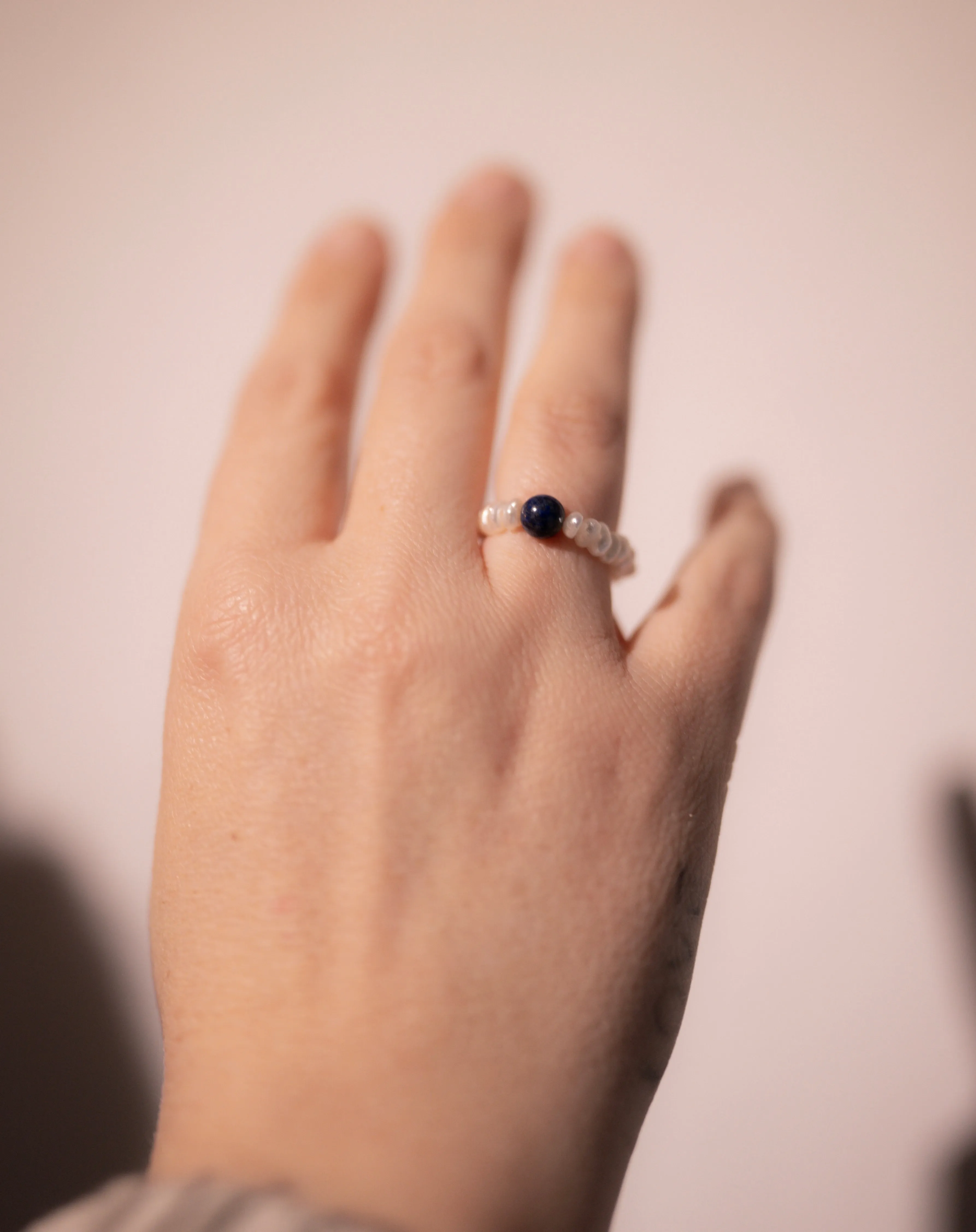 Pearly Lapis - Ring