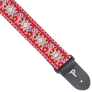 Perri's Jacquard Strap ~ Red