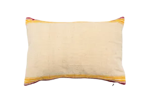 Pillow: Antique handwoven decorative pillow - P393