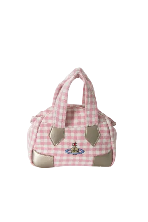 Pink Gingham Bag