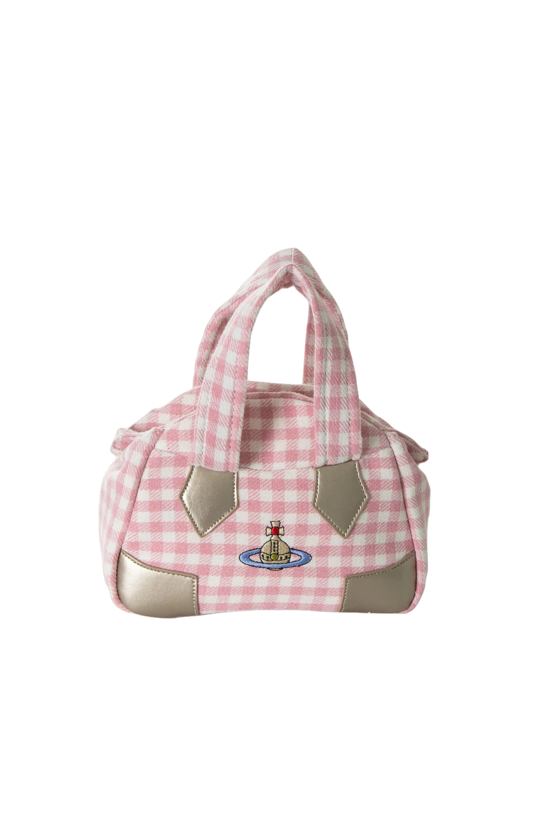 Pink Gingham Bag