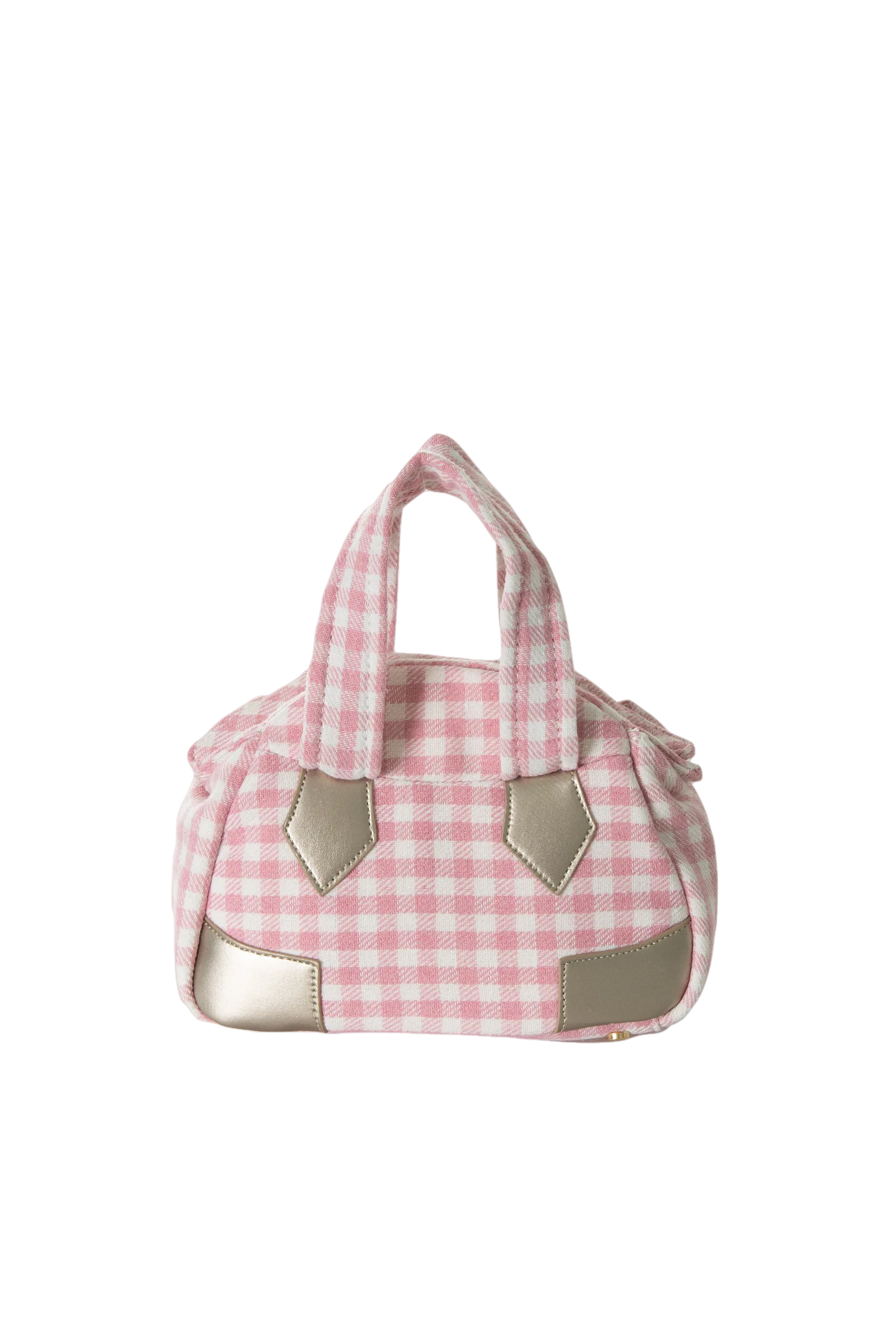 Pink Gingham Bag