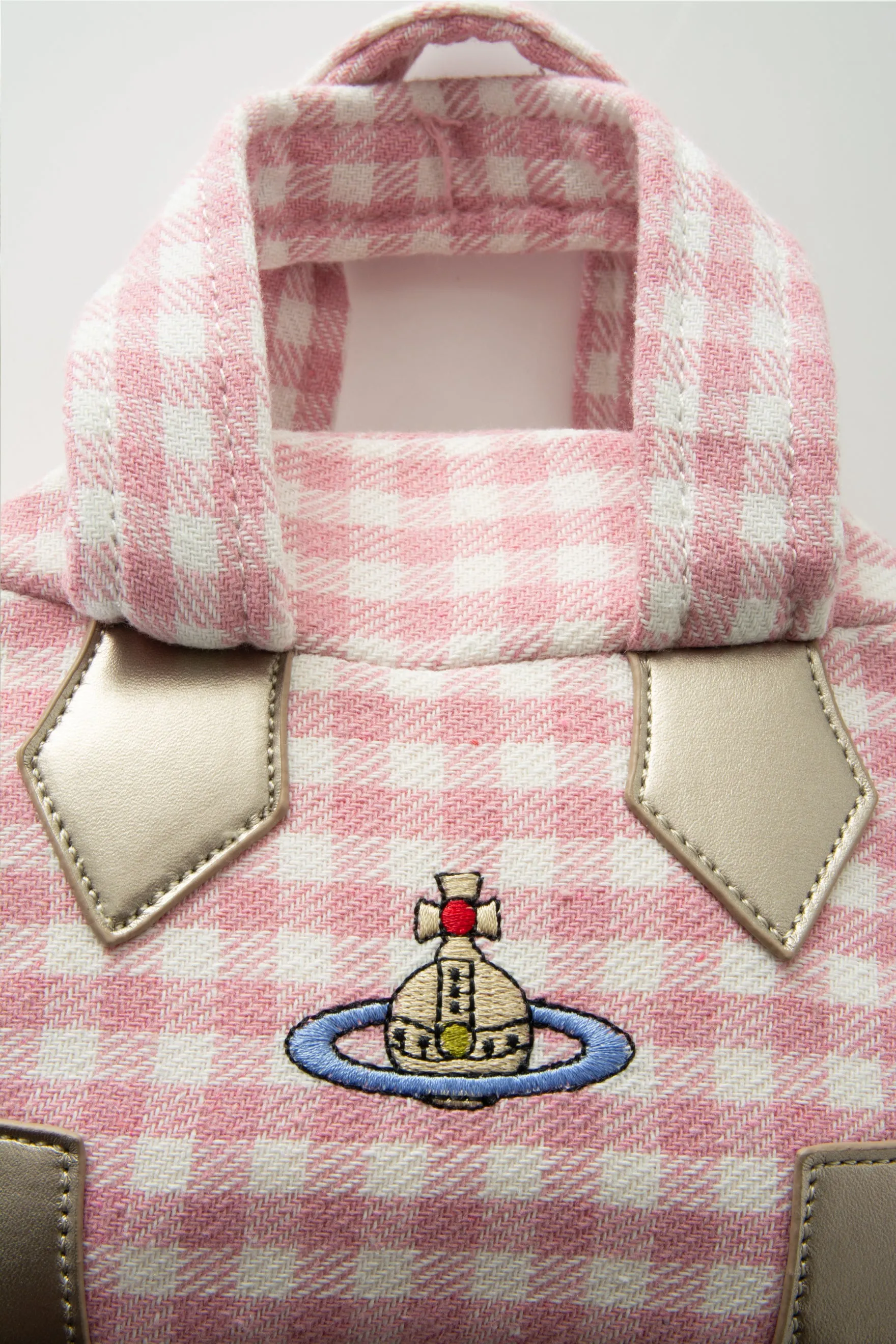 Pink Gingham Bag