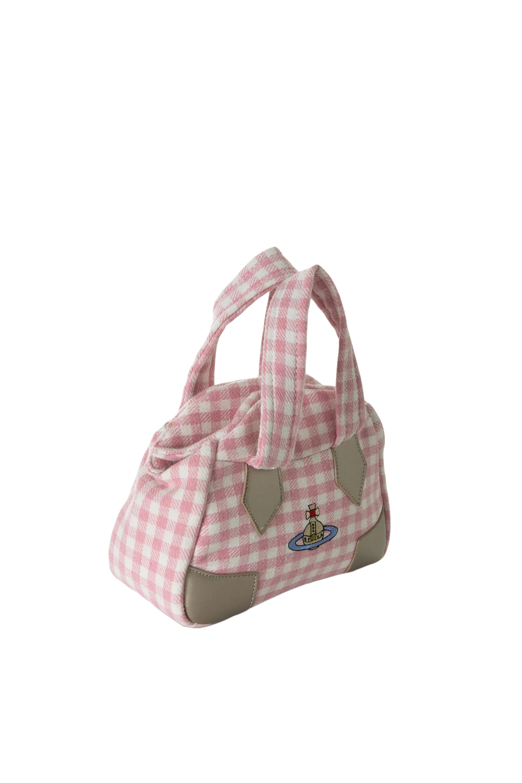 Pink Gingham Bag