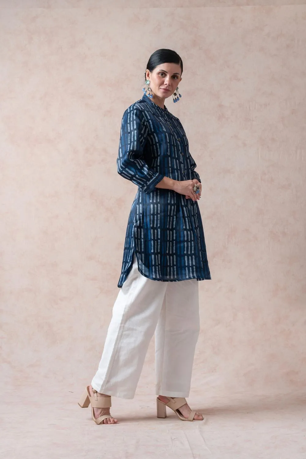 Pleated Kurti With Palazzo