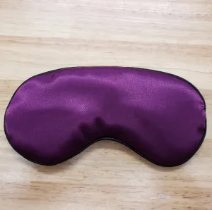 Plum Lux Silk Sleep Mask