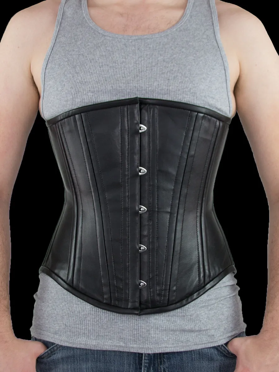 Plus Size Leather Modern Curve Longline Underbust Corset : CS-701