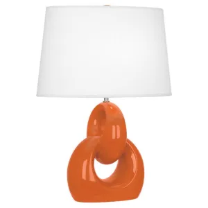 PM981 Pumpkin Fusion Table Lamp