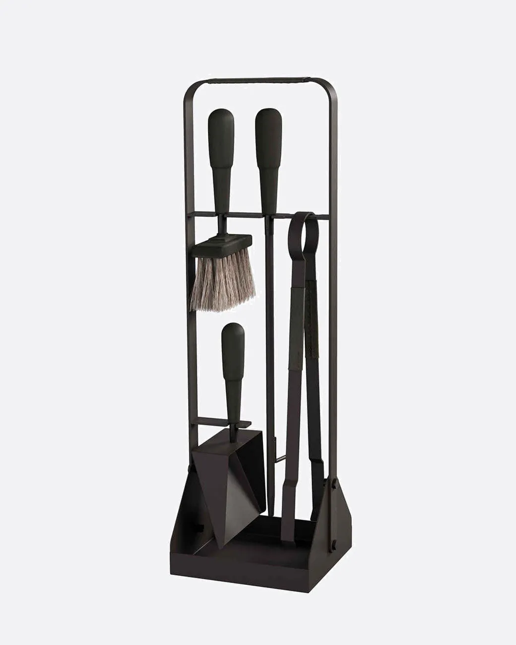 Powder Coated Fireplace Set