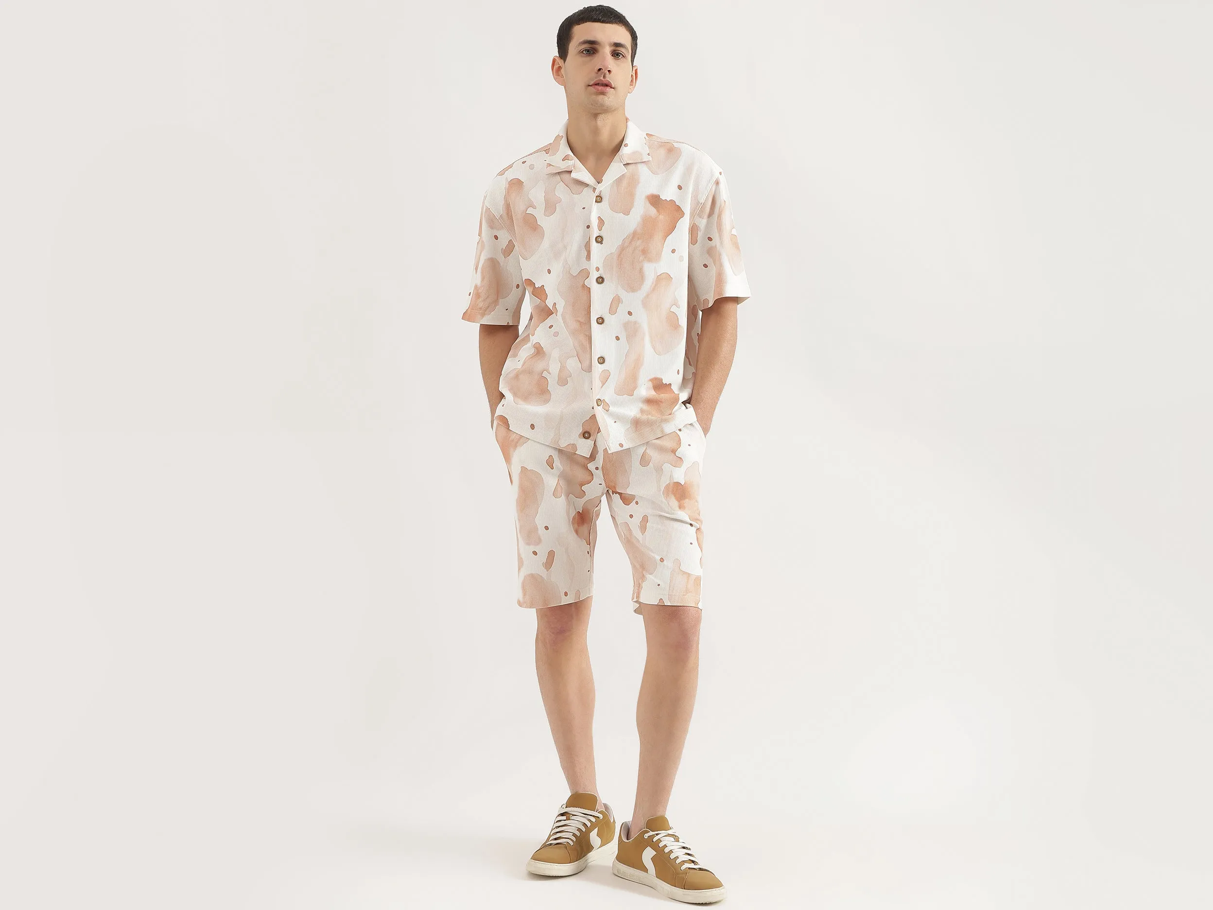 Printed Regular Fit Shorts