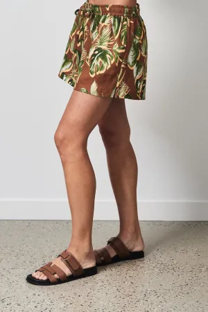 Ralf Studios - Teatree Short Monstera Olive Tan