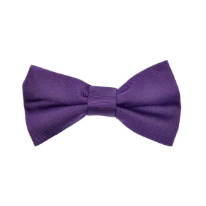 [Re:Coat] Henley Children's Silk Bow Tie - Regal Purple