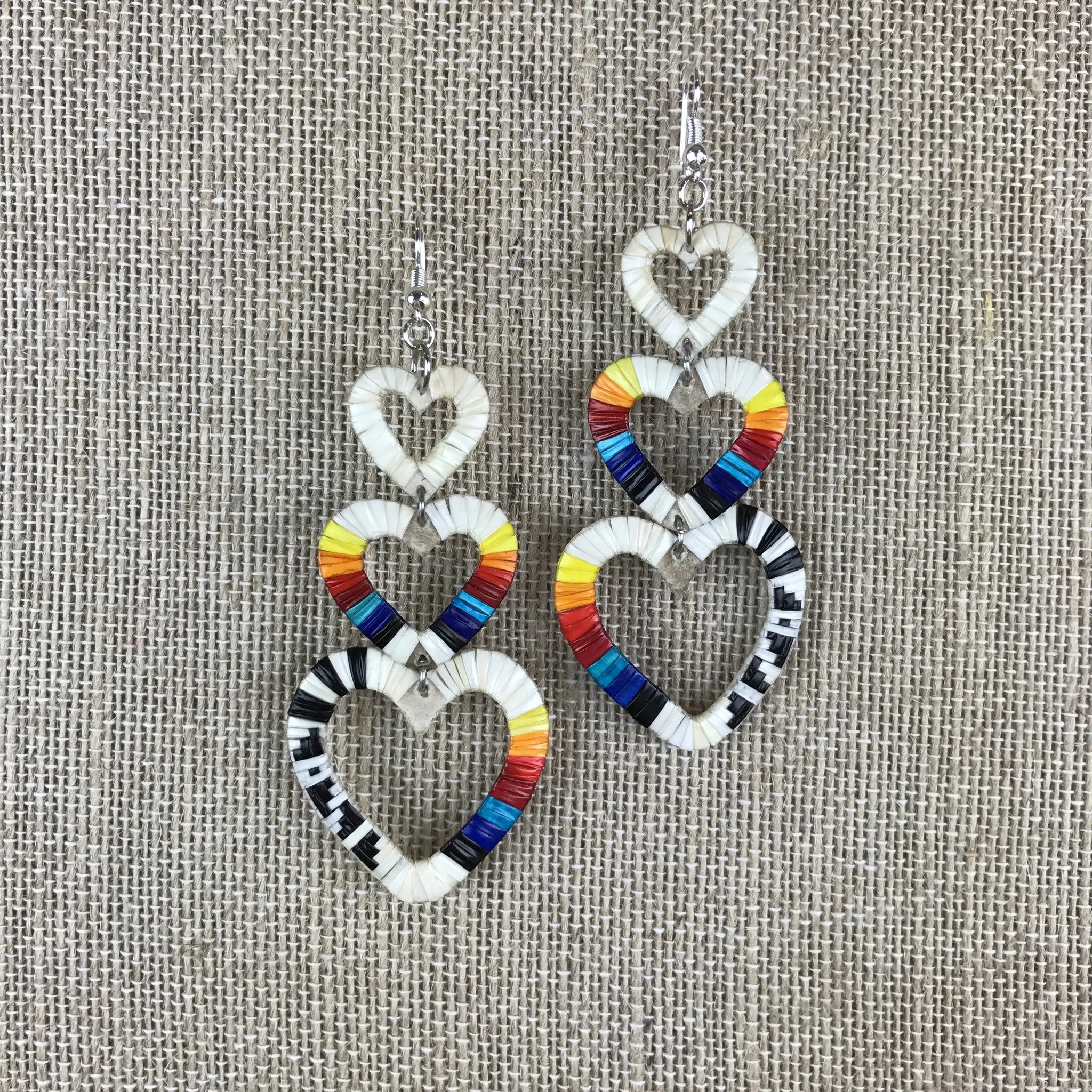 Red Cloud Quillwork - Natural and Navy Collection