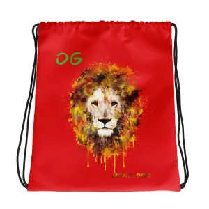 Red Drawstring Bag