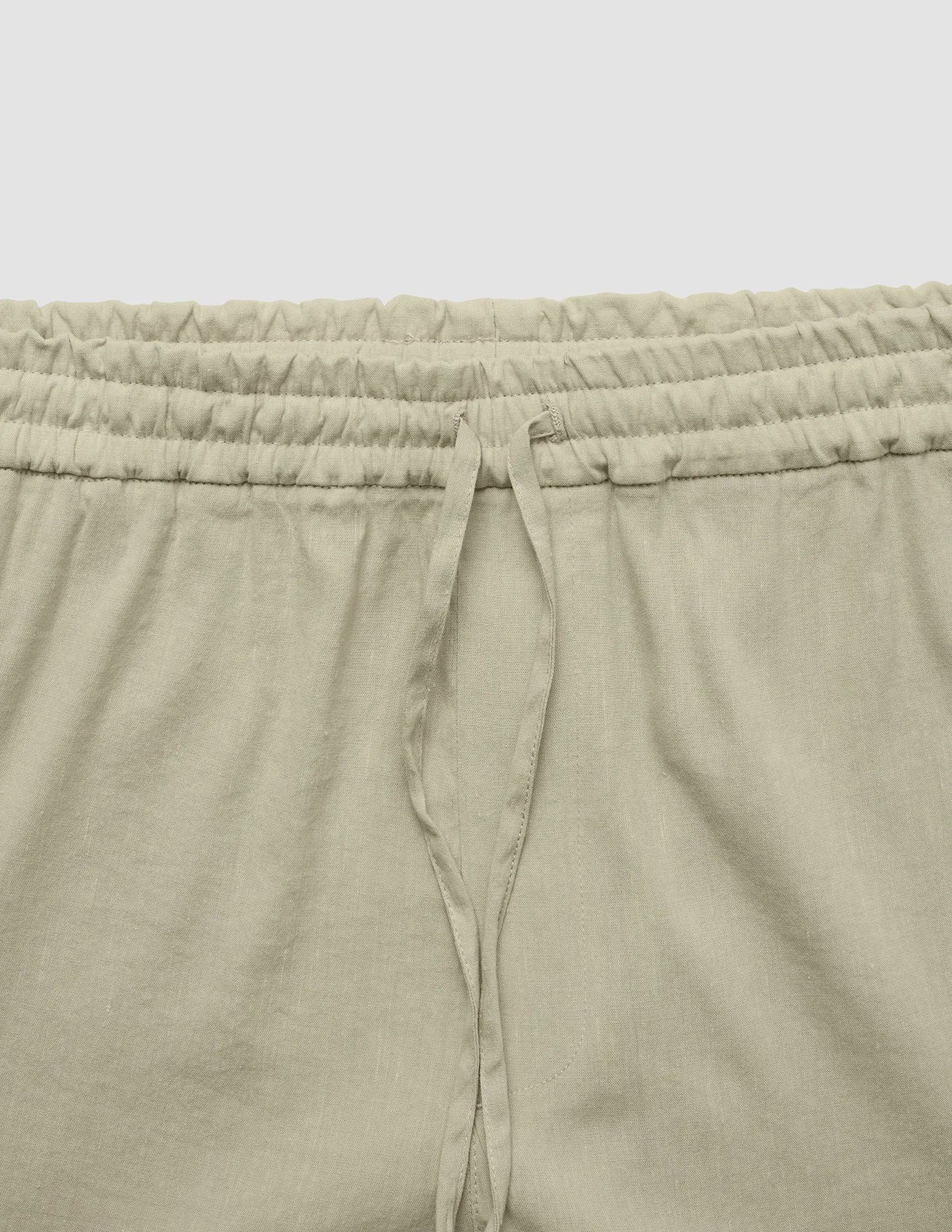 Refined Linen Pants Soft Sand