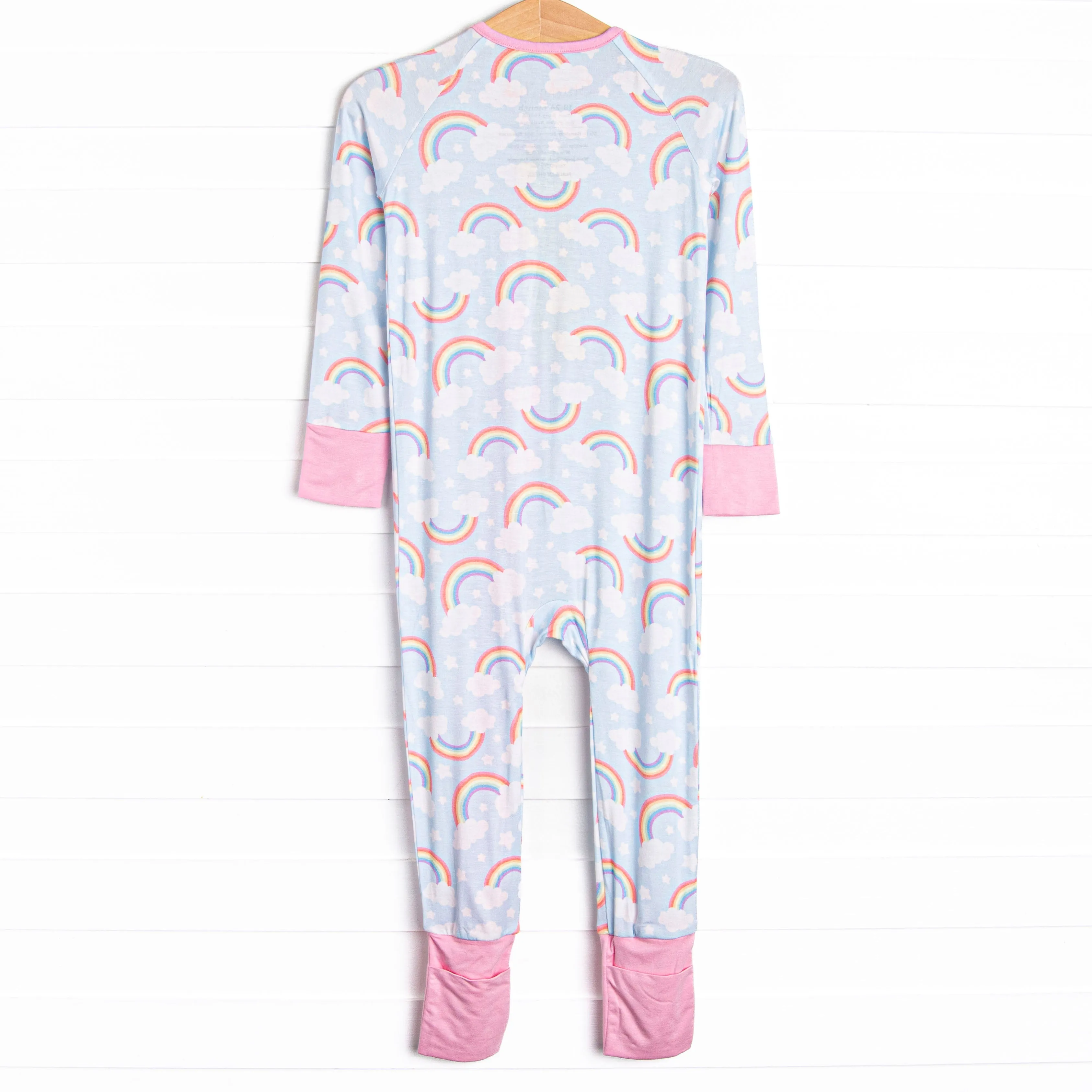 Restful Rays Bamboo Zippy Pajama, Blue