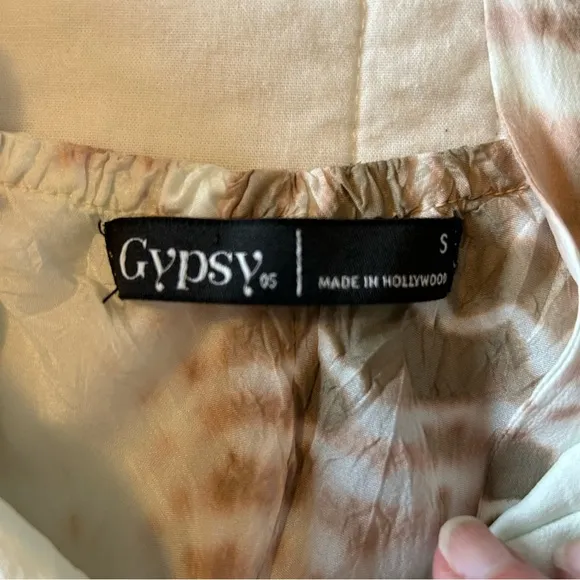 Revolve Gypsy 05 Audry Silk Maxi Dress. Size Small.
