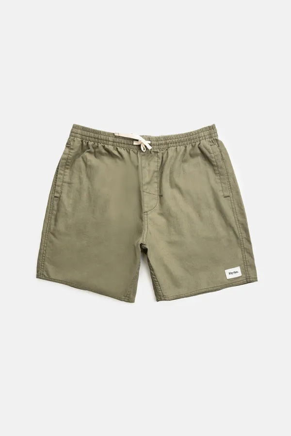 RHYTHM CLASSIC LINEN JAM OLIVE SHORT