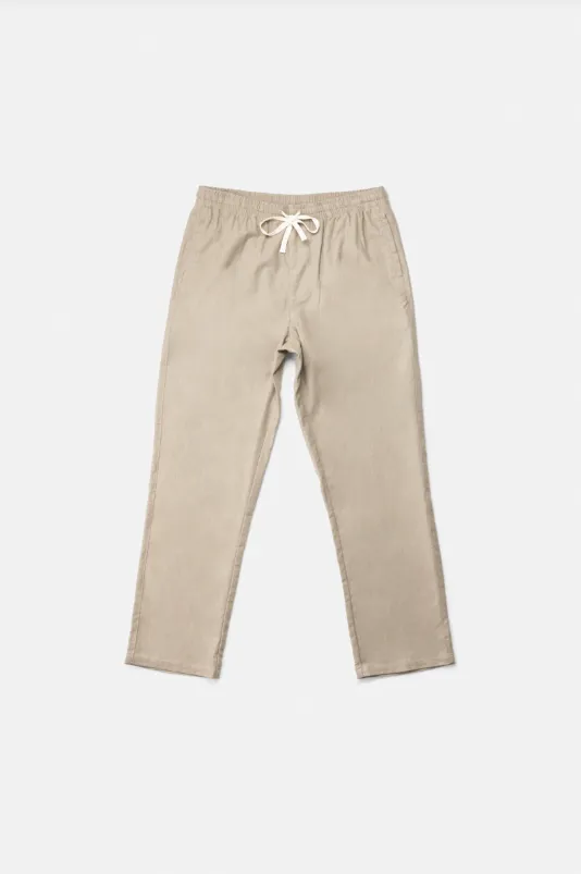 Rhythm Linen Jam Pant in Tan