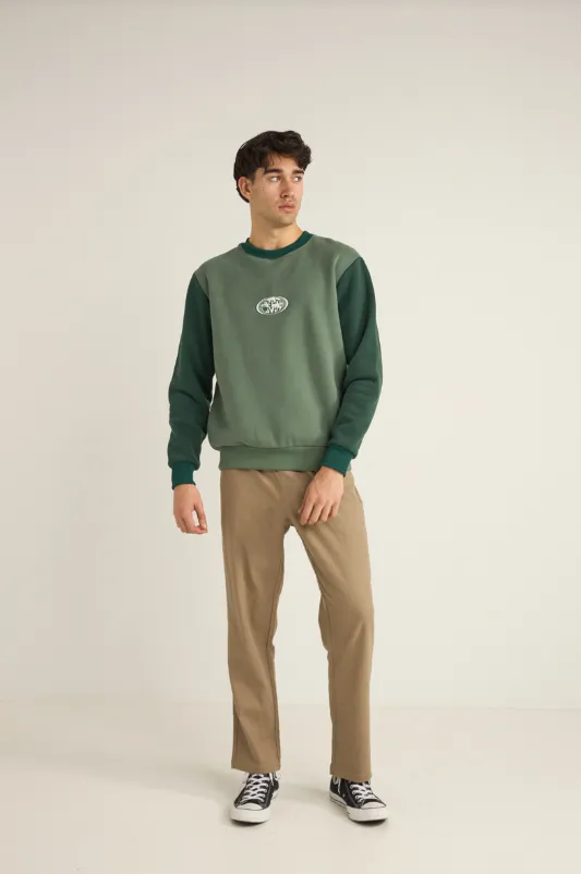 Rhythm Linen Jam Pant in Tan