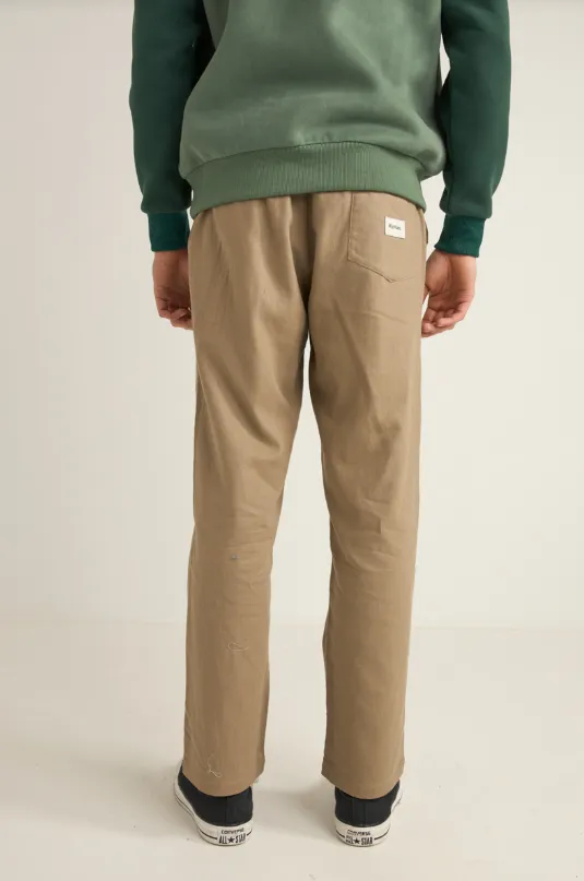 Rhythm Linen Jam Pant in Tan