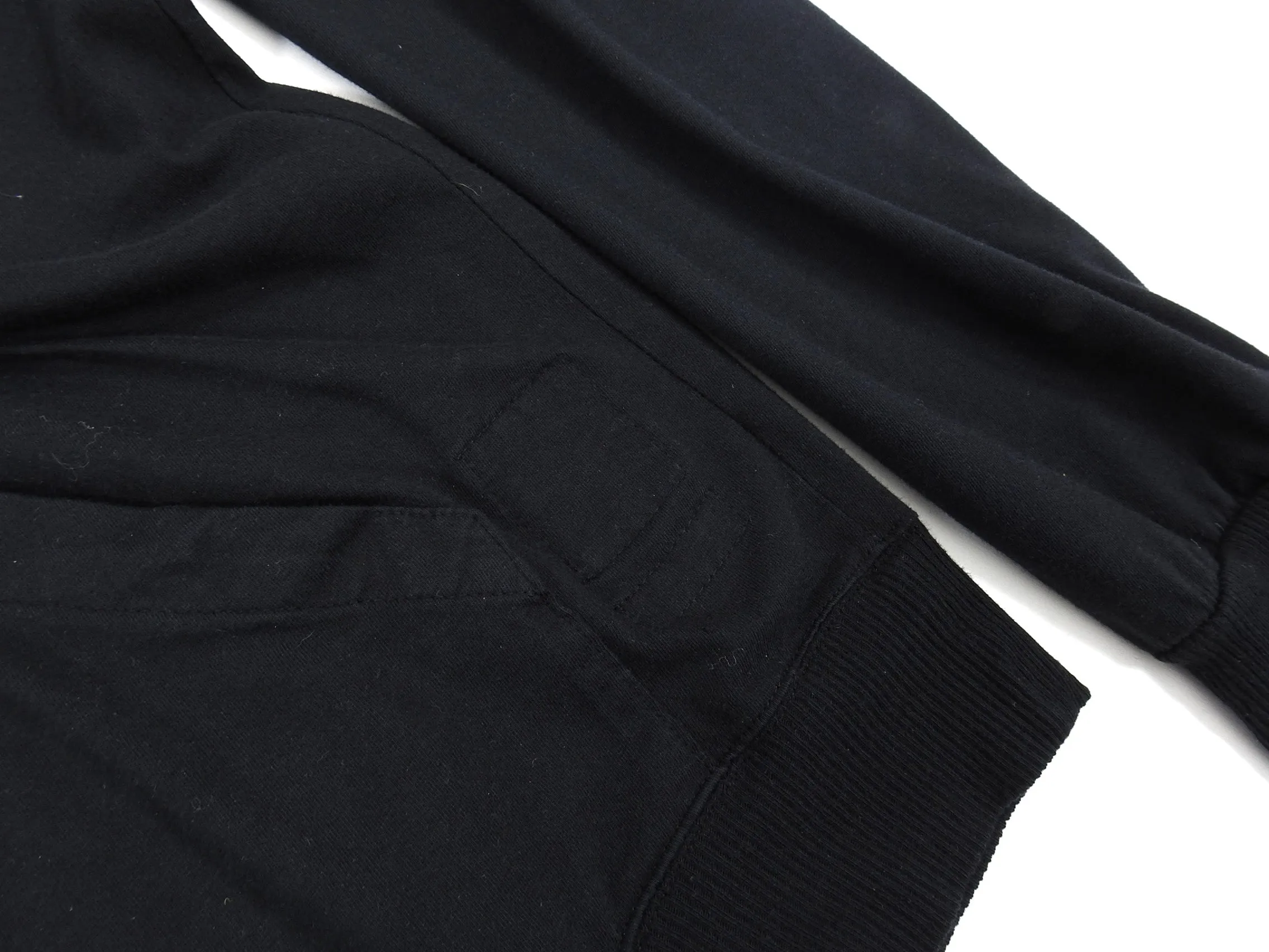 Rick Owens Drkshdw Black Jason Hoodie - L