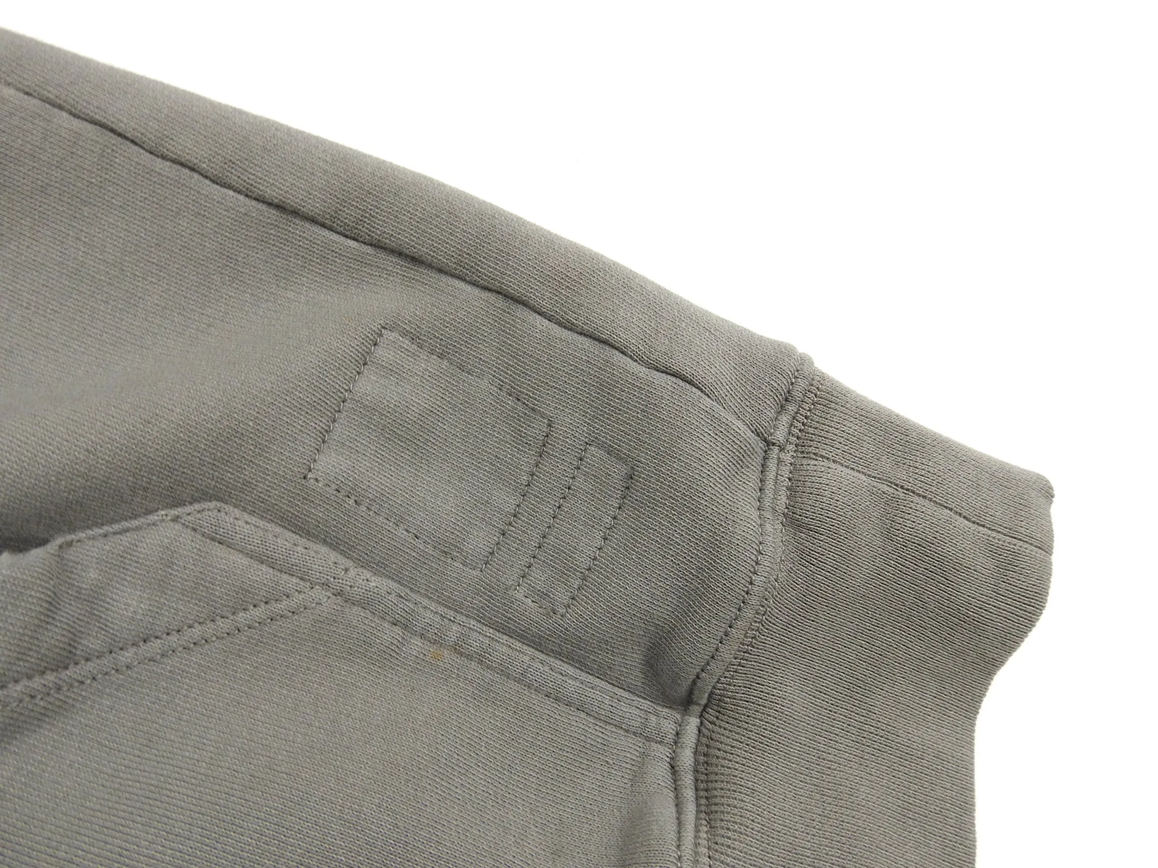 Rick Owens Drkshdw Light Grey Jason Hoodie - M