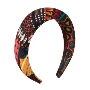 Rococo 4 cm Padded Silk Headband