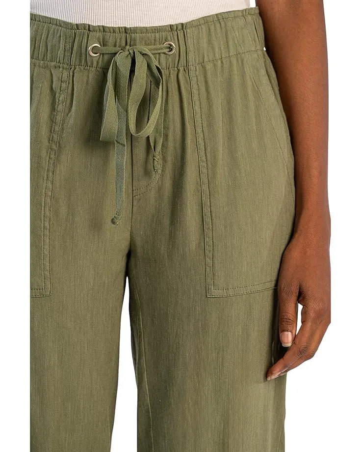 Rosalie Drawstring Linen Pants