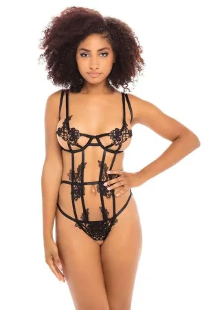 Roza Embroidered Teddy