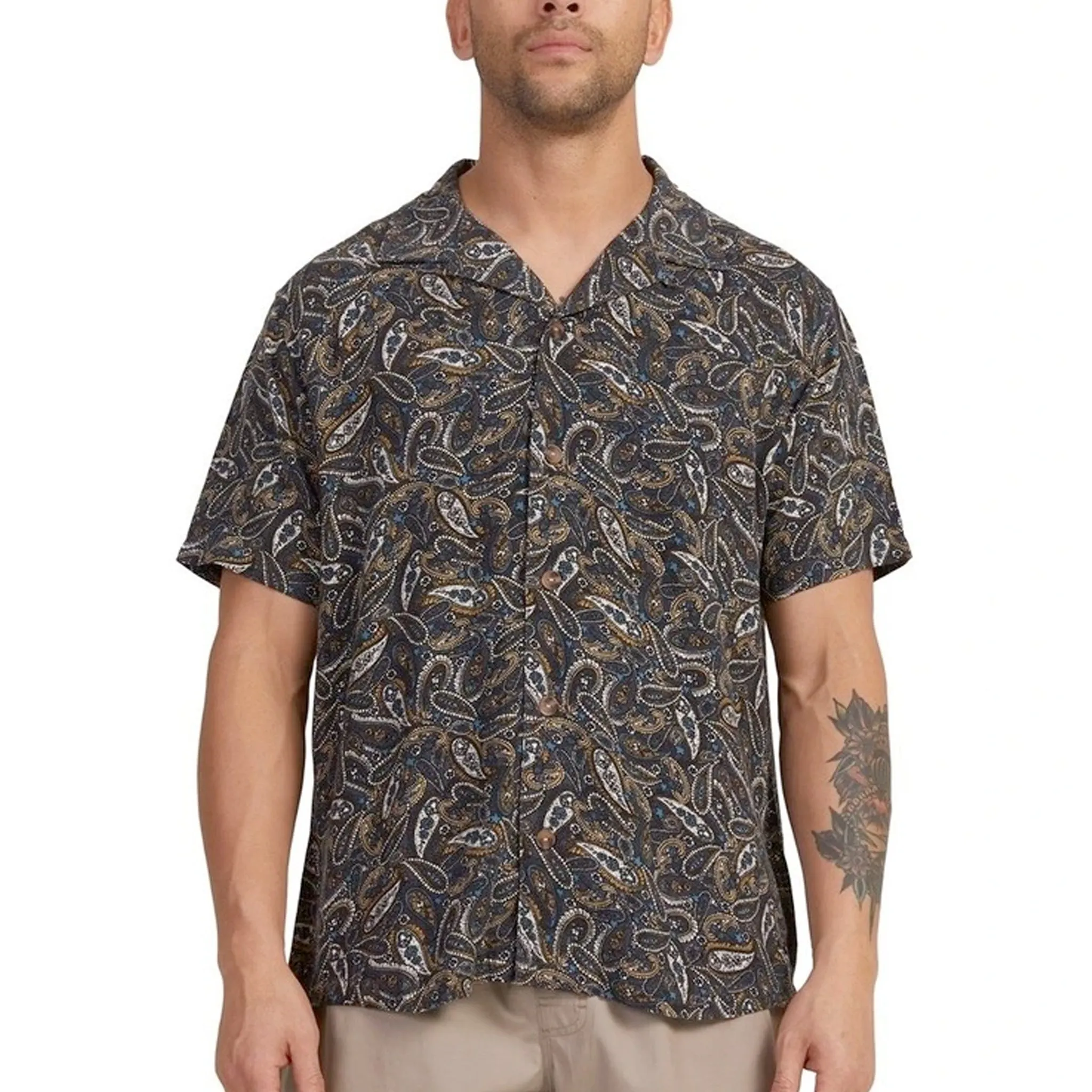 RVCA Atlas Short Sleeve Shirt Sale