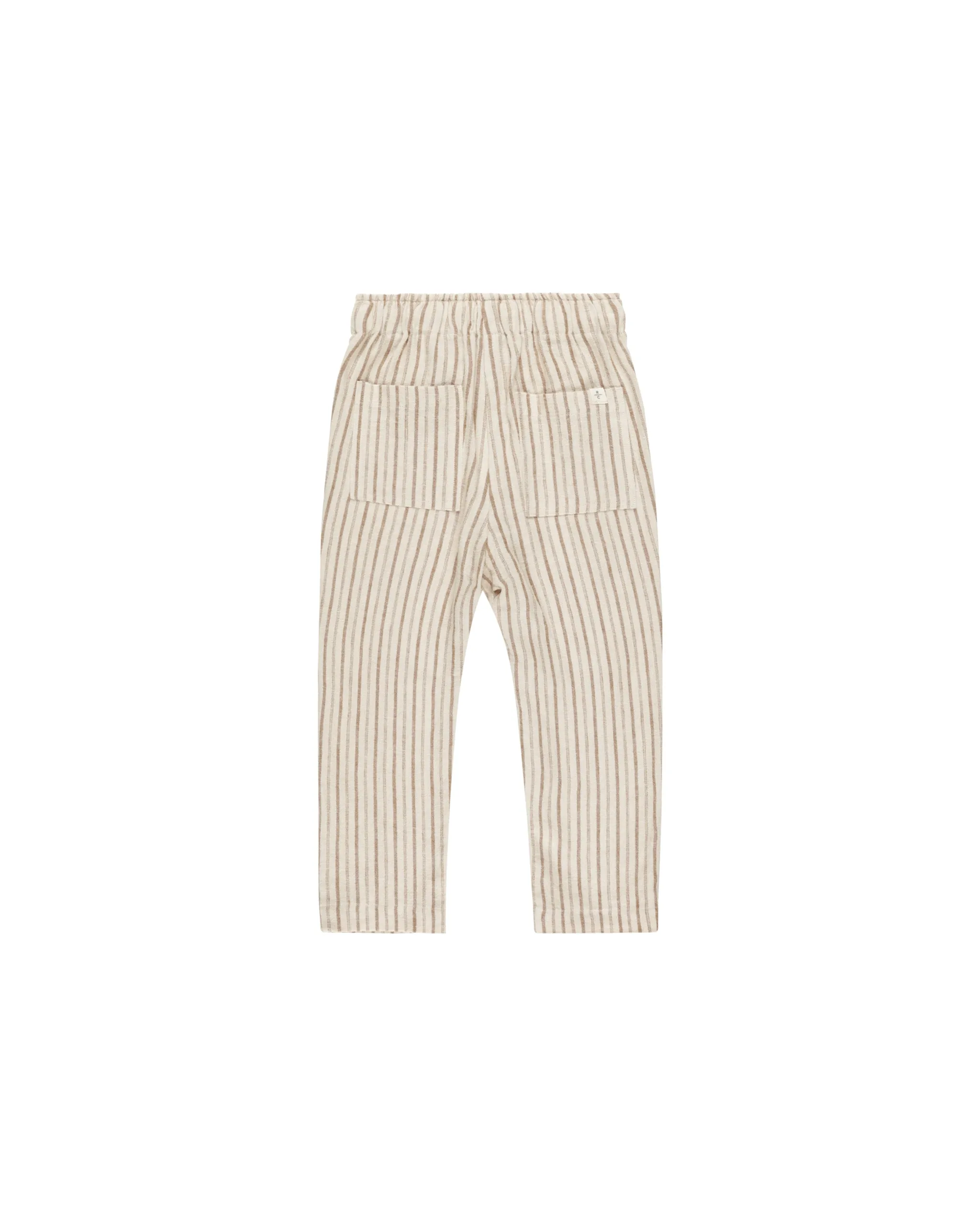 RYLEE   CRU Kalen Pant || Saddle Pinstripe
