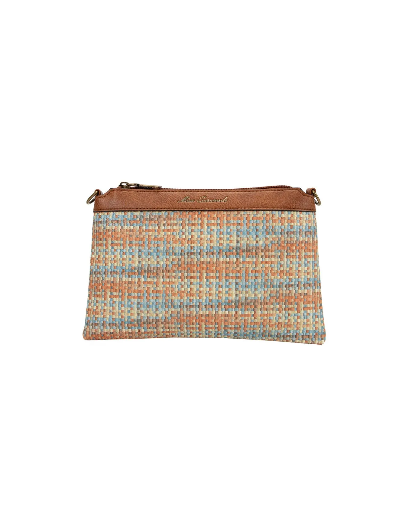 SAMANTHA VEGAN FLORAL XBODY BAG- XB-2324- SALE