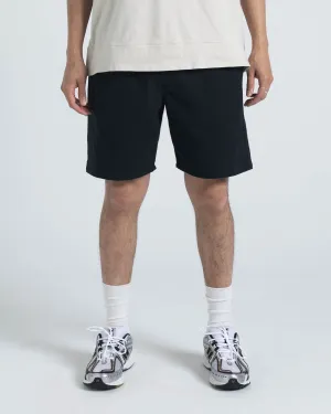 SAMPLE SALE: Walk Short 002 - Black Linen / Cotton